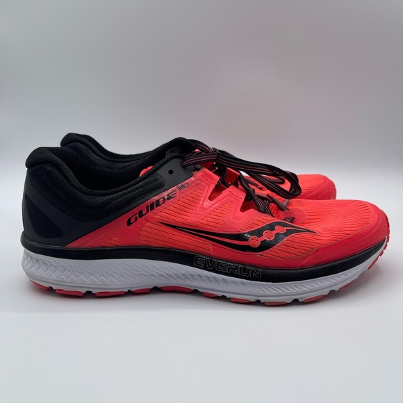 Saucony Guide ISO EVERRUN Woman's Running Shoe Pink Salmon SIZE 9.5 - Picture 1 of 9